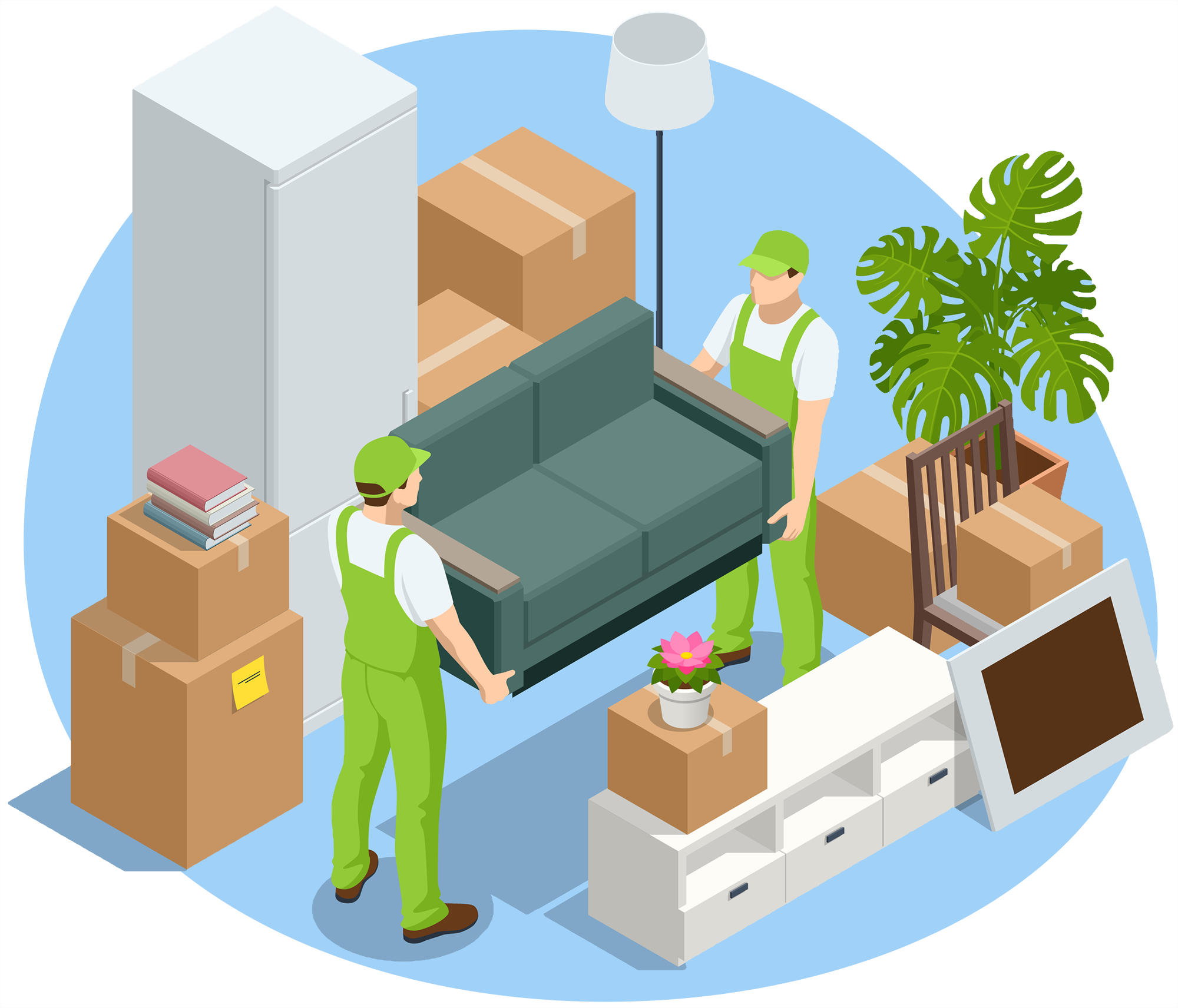 Isometric moving service