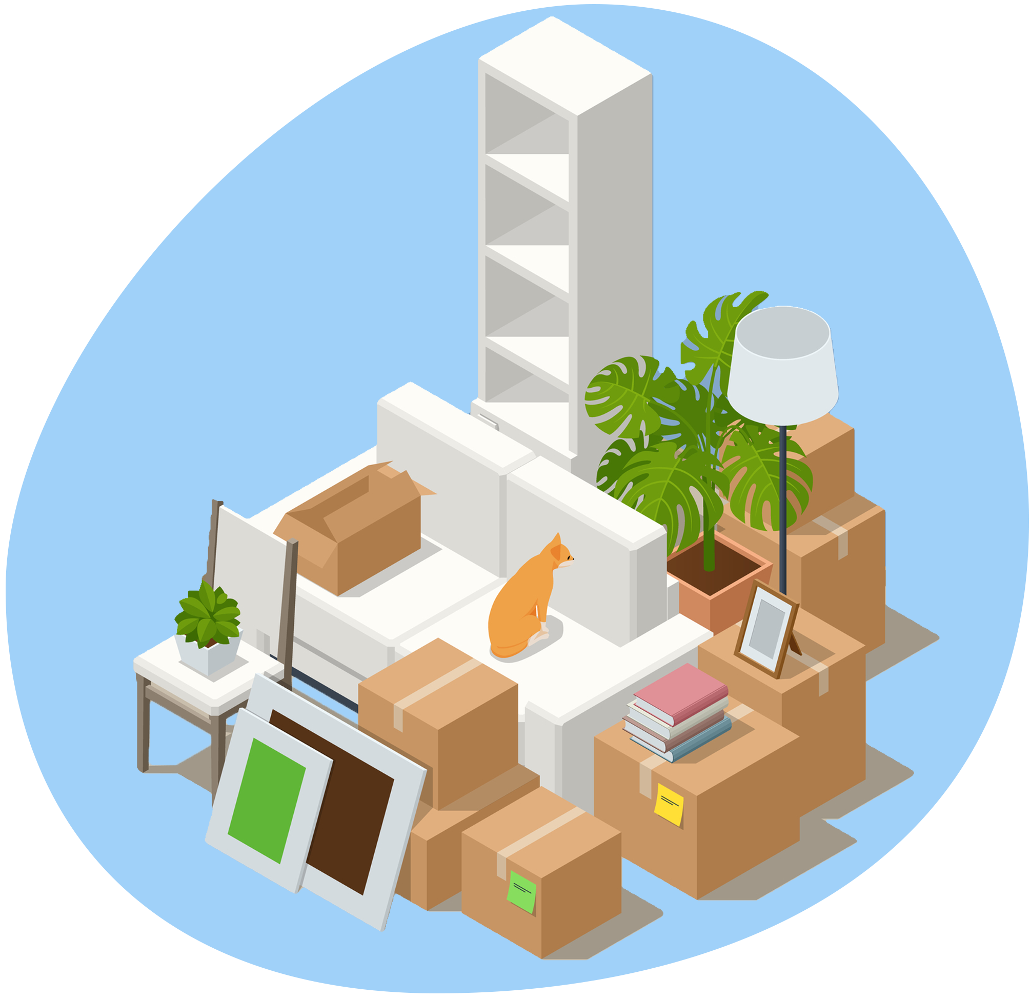 Isometric storage